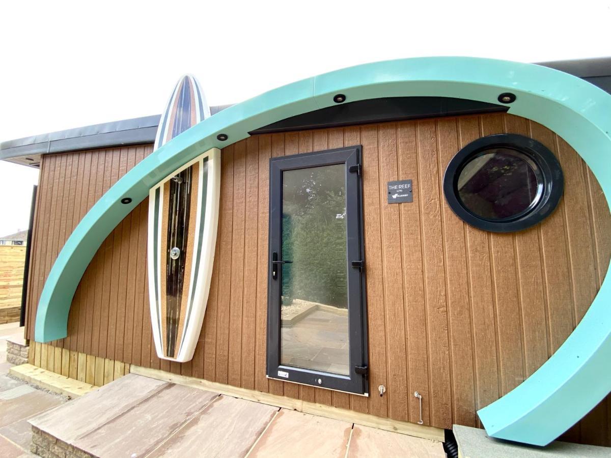 Elletson Park Wood Fired Hot Tubs, Caravans & Pods Pilling Exterior photo