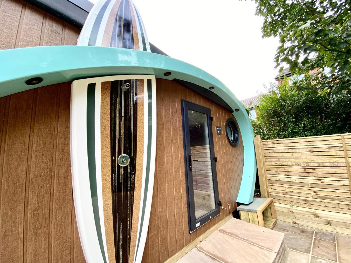 Elletson Park Wood Fired Hot Tubs, Caravans & Pods Pilling Exterior photo