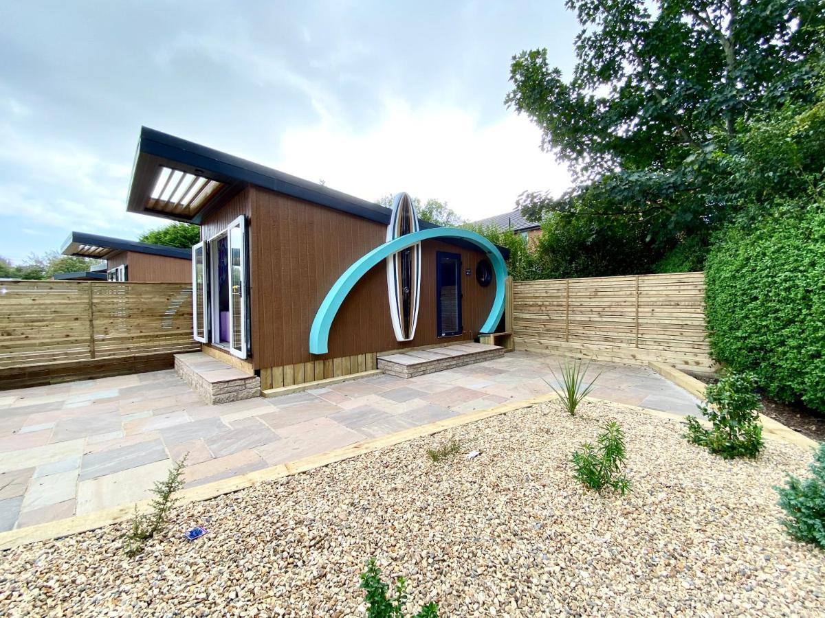 Elletson Park Wood Fired Hot Tubs, Caravans & Pods Pilling Exterior photo