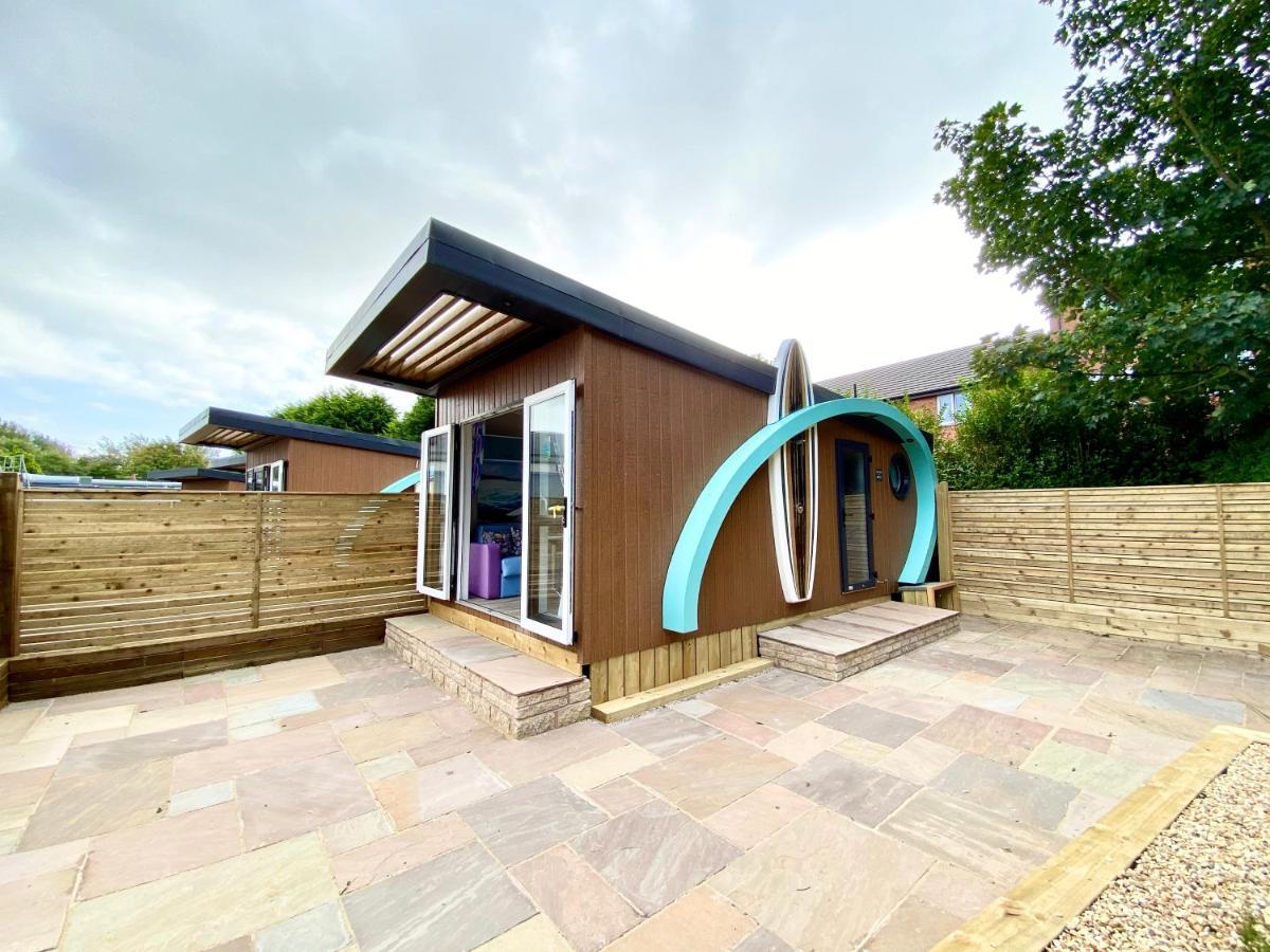 Elletson Park Wood Fired Hot Tubs, Caravans & Pods Pilling Exterior photo